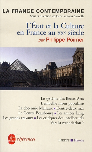 Emprunter L'ETAT ET LA CULTURE EN FRANCE AU XXE SIECLE - INEDIT livre