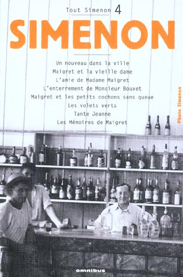 Emprunter Tout Simenon Tome 4 : Un nouveau dans la ville ; Maigret et la vieille dame ; L'amie de Madame Maigr livre