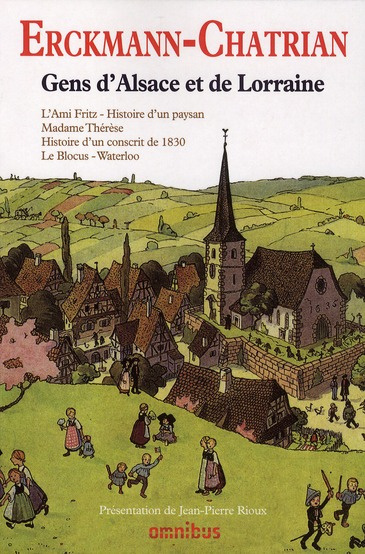 Emprunter Gens d'Alsace et de Lorraine. L'ami Fritz ; Histoire d'un paysan ; Madame Thérèse ; Histoire d'un co livre