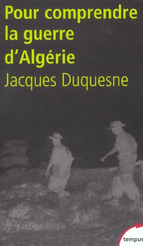 Emprunter Pour comprendre la guerre d'Algérie livre