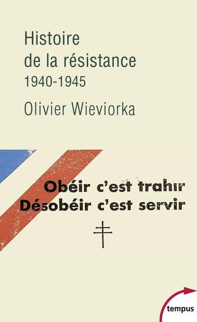 Emprunter Histoire de la résistance. 1940-1945 livre