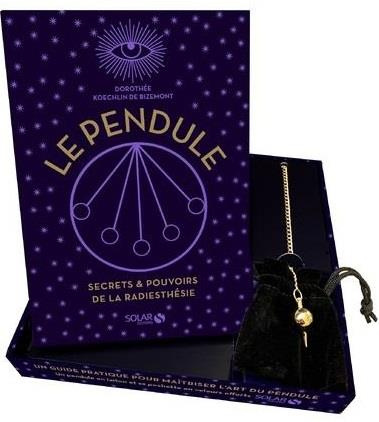 Emprunter Le pendule. Secrets & pouvoirs de la radiesthésie. Avec un pendule en laiton et sa pochette en velou livre