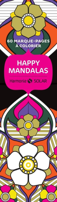 Emprunter Happy mandalas. 60 marque-pages à colorier livre