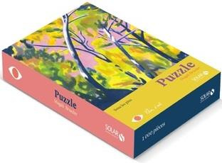 Emprunter L'île du Sud. Puzzle livre