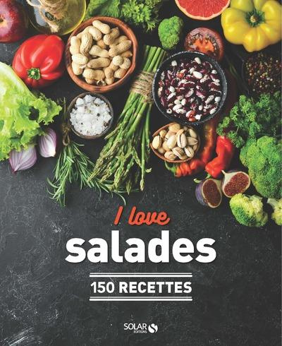 Emprunter I love salades. 150 recettes livre
