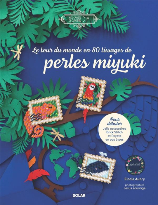 Emprunter Le Tour du monde en 8 tissages de perles miyukis livre