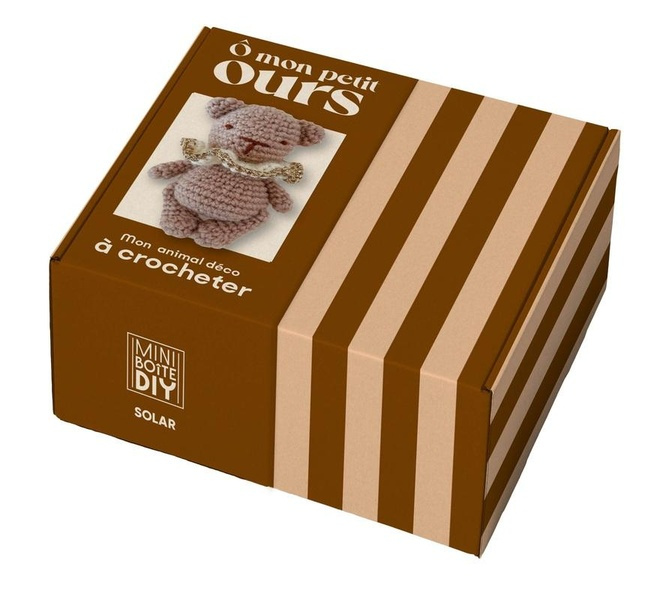 Emprunter O mon petit ours. Mon animal déco à crochete. Avec 1 crochet, 1 pelote, 1 aiguille et de la ouate livre