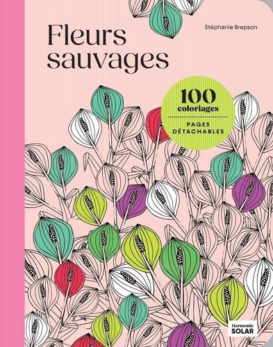 Emprunter 100 coloriages : Fleurs sauvages - Pages détachables livre
