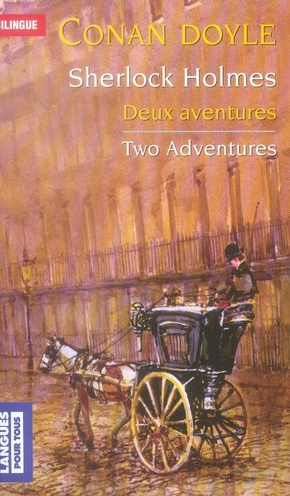Emprunter Deux aventures of Sherlock Holmes. La bande mouchetée ; Les trois étudiants, Edition bilingue frança livre
