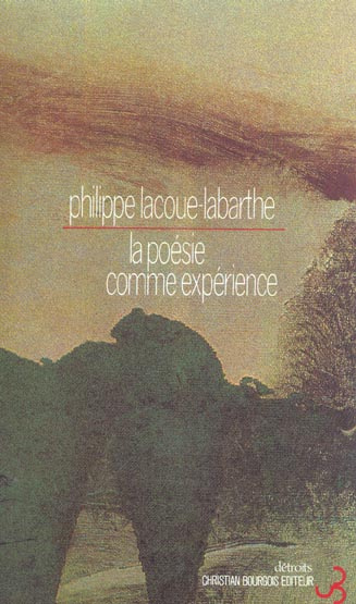 Emprunter La Poésie comme expérience livre