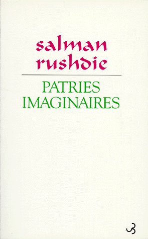 Emprunter PATRIES IMAGINAIRES. Essais et critiques, 1981-1991 livre