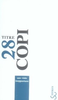 Emprunter Une visite inopportune livre