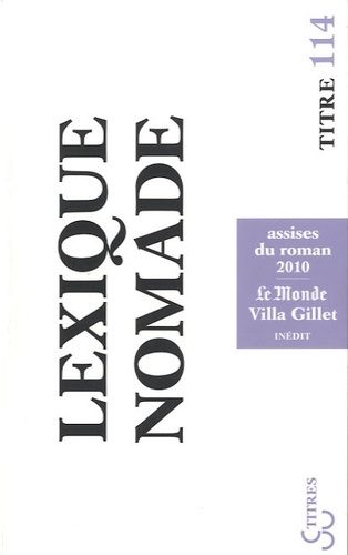 Emprunter Lexique nomade. Edition 2010 livre