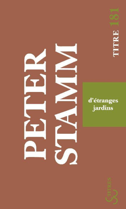 Emprunter D'étranges jardins livre