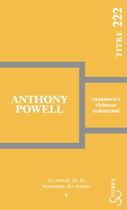 Emprunter La ronde de la musique du temps Tome 5 : Casanova's chinese restaurant livre