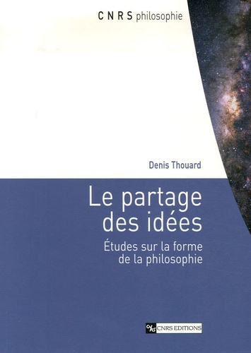 Emprunter Le partage des idées. Etudes sur la forme de la philosophie livre