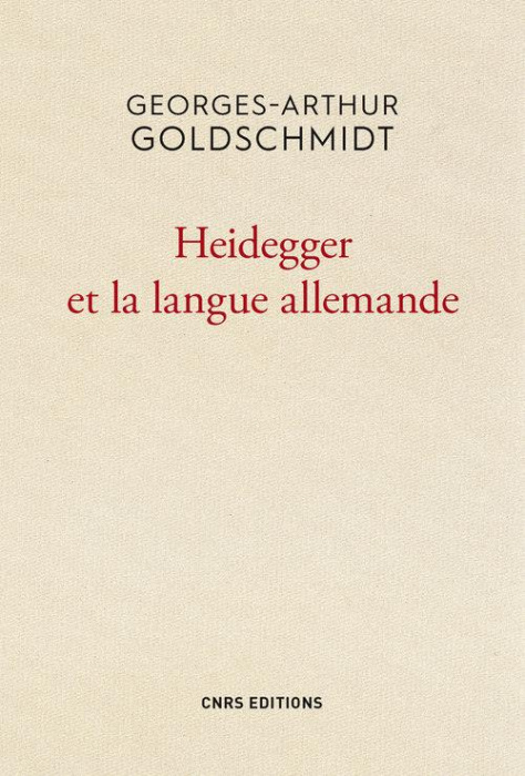 Emprunter Heidegger et la langue allemande livre