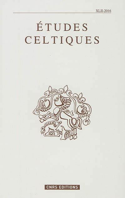 Emprunter Etudes celtiques N° 42/2016 livre