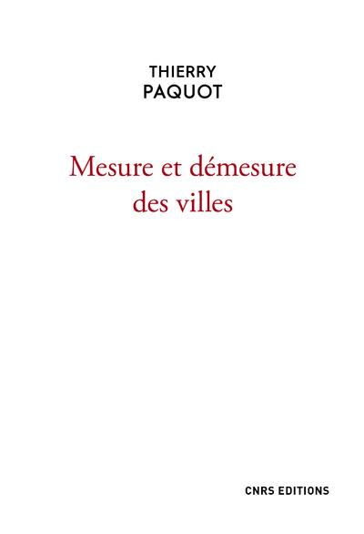 Emprunter Mesure et démesure des villes livre