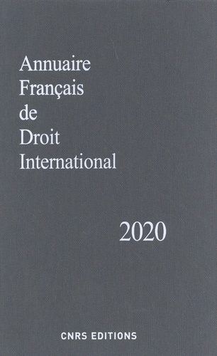 Emprunter Annuaire français de droit international. Tome 66, Edition 2020 livre