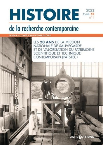 Emprunter Histoire de la recherche contemporaine 2023 tome xii n 1 livre