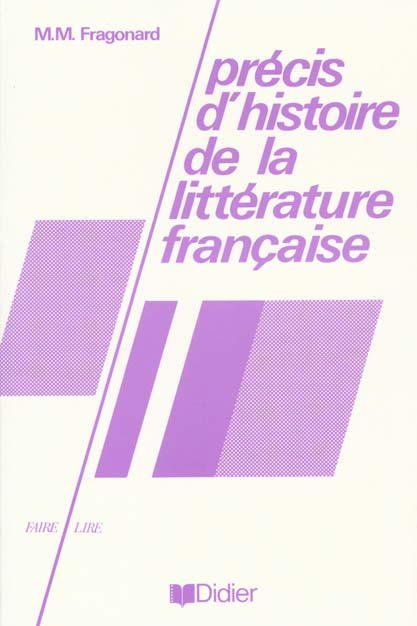 Emprunter Précis d'histoire de la littérature française livre