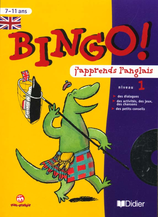 Emprunter Bingo! J'apprends l'anglais niveau 1. Niveau 1, avec 1 CD audio livre