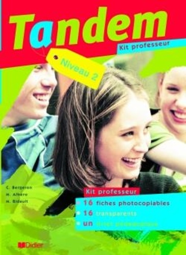 Emprunter Tandem . Kit professeur niveau 2 livre