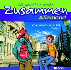 Emprunter ZUSAMMEN 2E ANNEE LV2 - CD ELEVE - ZUSAMMEN 3E LV2 CD ELEVE livre