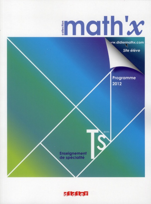 Emprunter Math'x - Terminale S spécialité. Edition 2012 livre