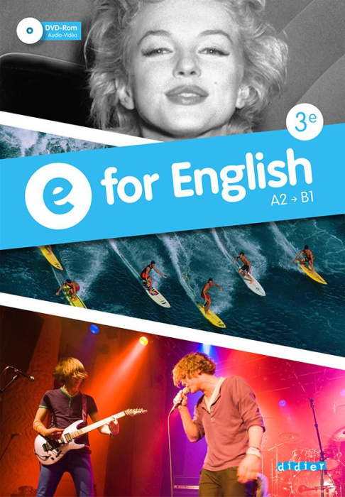Emprunter E for English A2-B1 3e. Avec 1 DVD livre