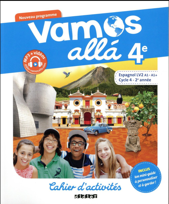 Emprunter Espagnol 4e Vamos alla. Cahier d'activités, Edition 2017 livre