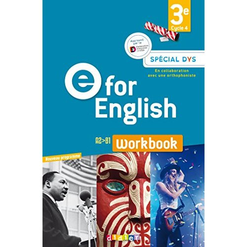 Emprunter E for English 3e A2>B1. Edition 2017 [ADAPTE AUX DYS livre