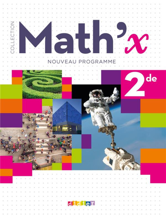 Emprunter Mathématiques 2de Math 'x. Edition 2019 livre