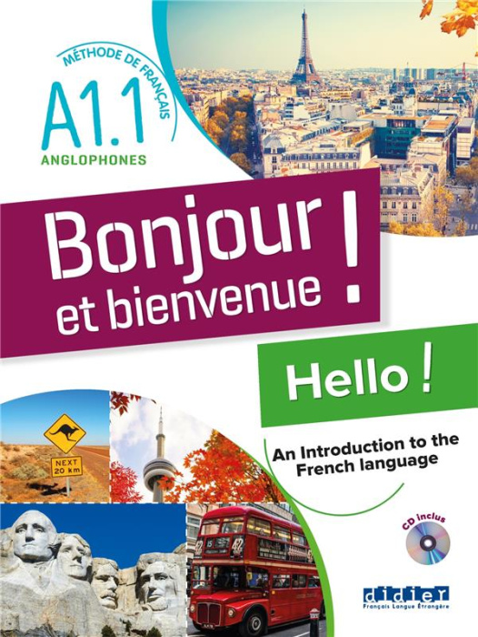Emprunter Bonjour et bienvenue ! Hello ! An Introduction to the French language. Méthode de français pour angl livre