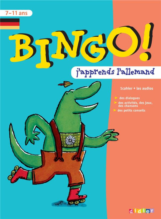 Emprunter Bingo ! j'apprend l'allemand. 1 cahier les audios livre
