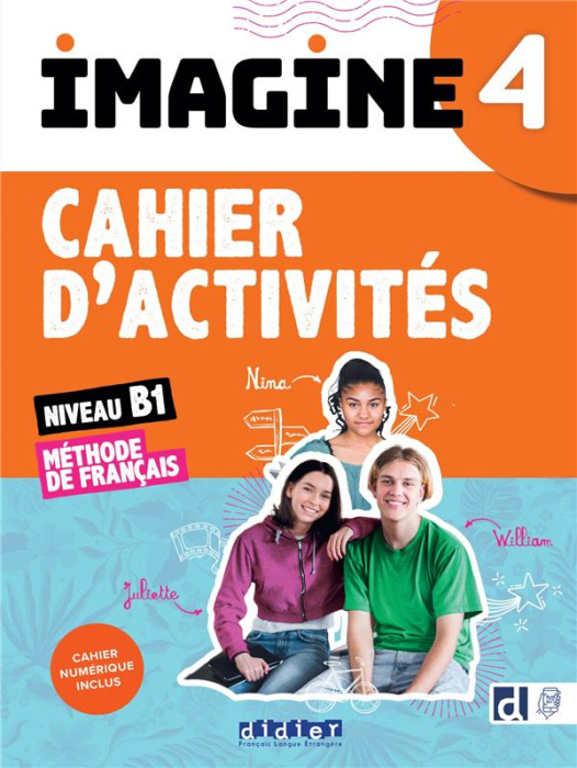 Emprunter Imagine 4 Méthode de français niveau B1. Cahier d'activités livre