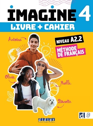 Emprunter Imagine 4 - Niv. A2.2 - 3 unités - Livre cahier didierfle.app livre