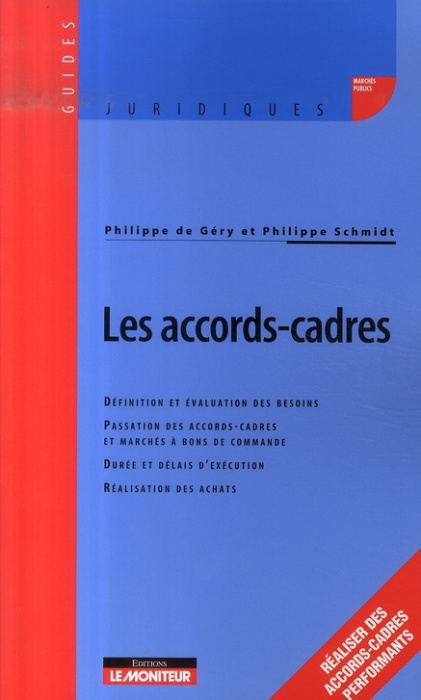 Emprunter Les accords-cadres livre