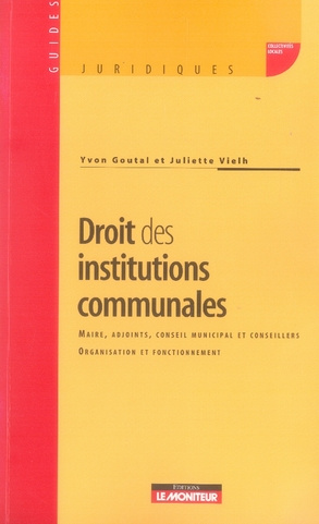 Emprunter Droit des institutions communales livre