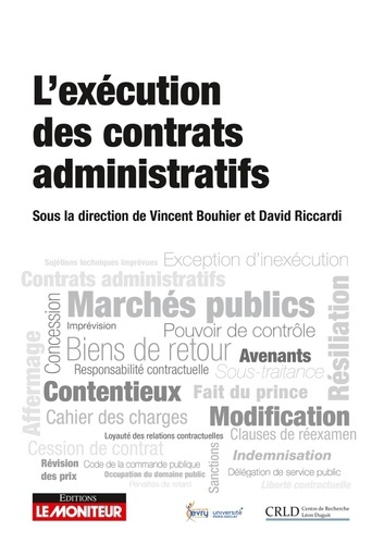 Emprunter L'exécution des contrats administratifs livre