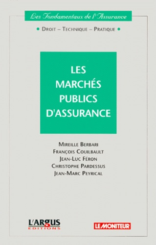 Emprunter Les marchés publics d'assurance livre