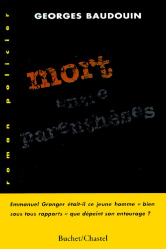 Emprunter Mort entre parenthèses livre