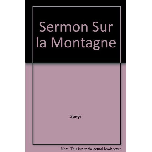 Emprunter SERMON SUR LA MONTAGNE livre