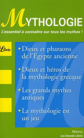 Emprunter Mythologie livre