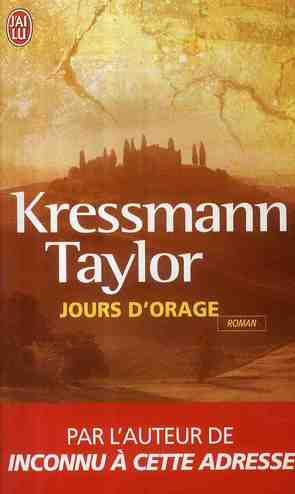 Emprunter Jours d'orage livre