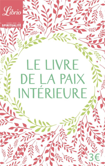 Emprunter Le livre de la paix intérieure livre