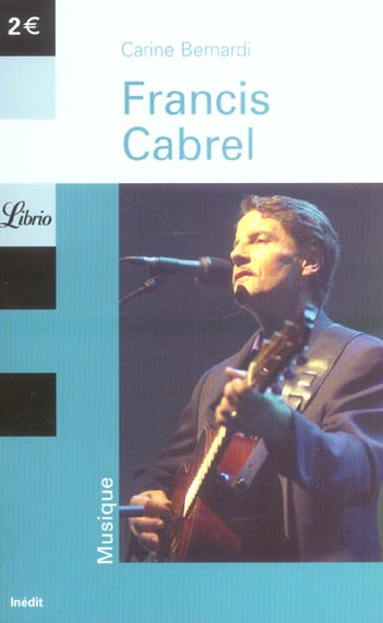 Emprunter Francis Cabrel livre