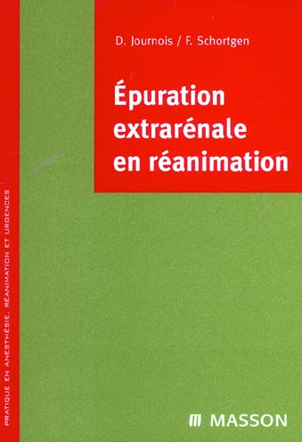 Emprunter Epuration extrarénale en réanimation livre