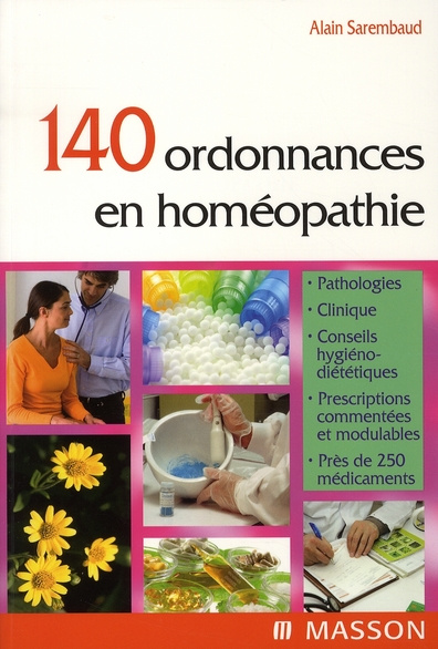 Emprunter 140 ordonnances en homéopathie livre
